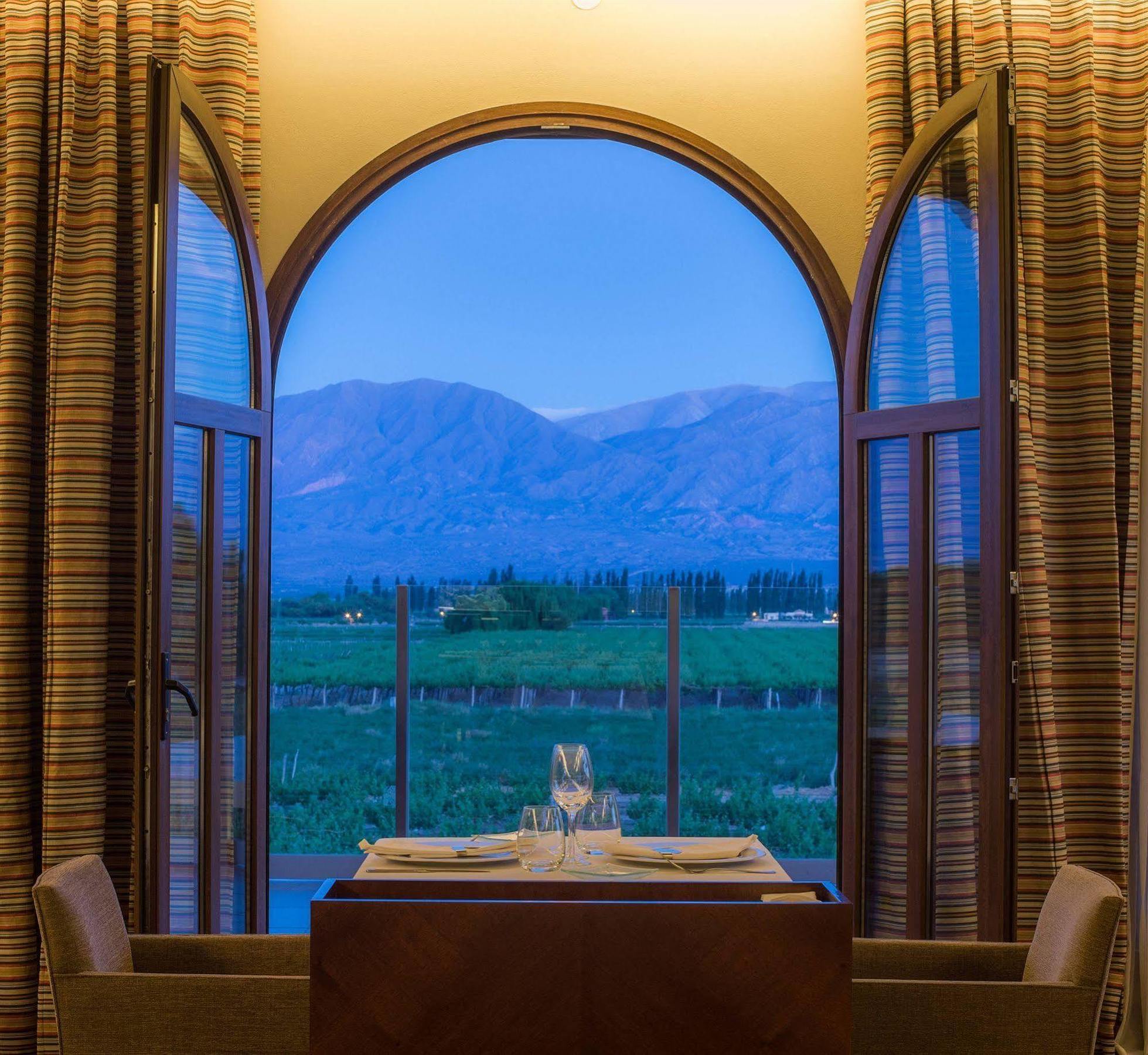 Grace Cafayate Ξενοδοχείο Εξωτερικό φωτογραφία View from the restaurant